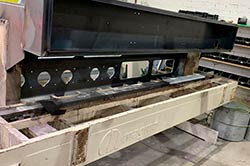 Máquina antes da reforma da Rochar Máquina antes da reforma da Rochar