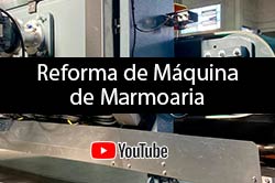 Vídeo Reforma de máquina de marmoaria